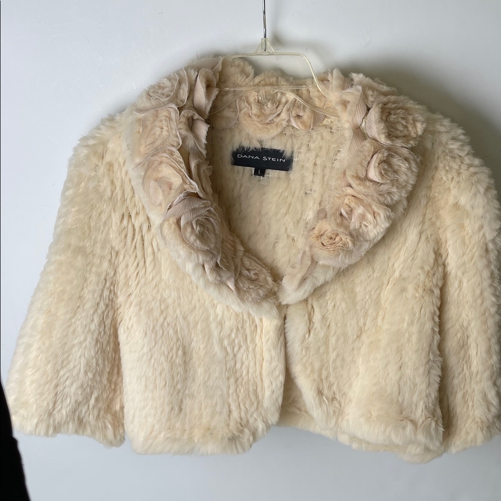 Dana Stein Rabbit Fur Jacket - Picture 4 of 8